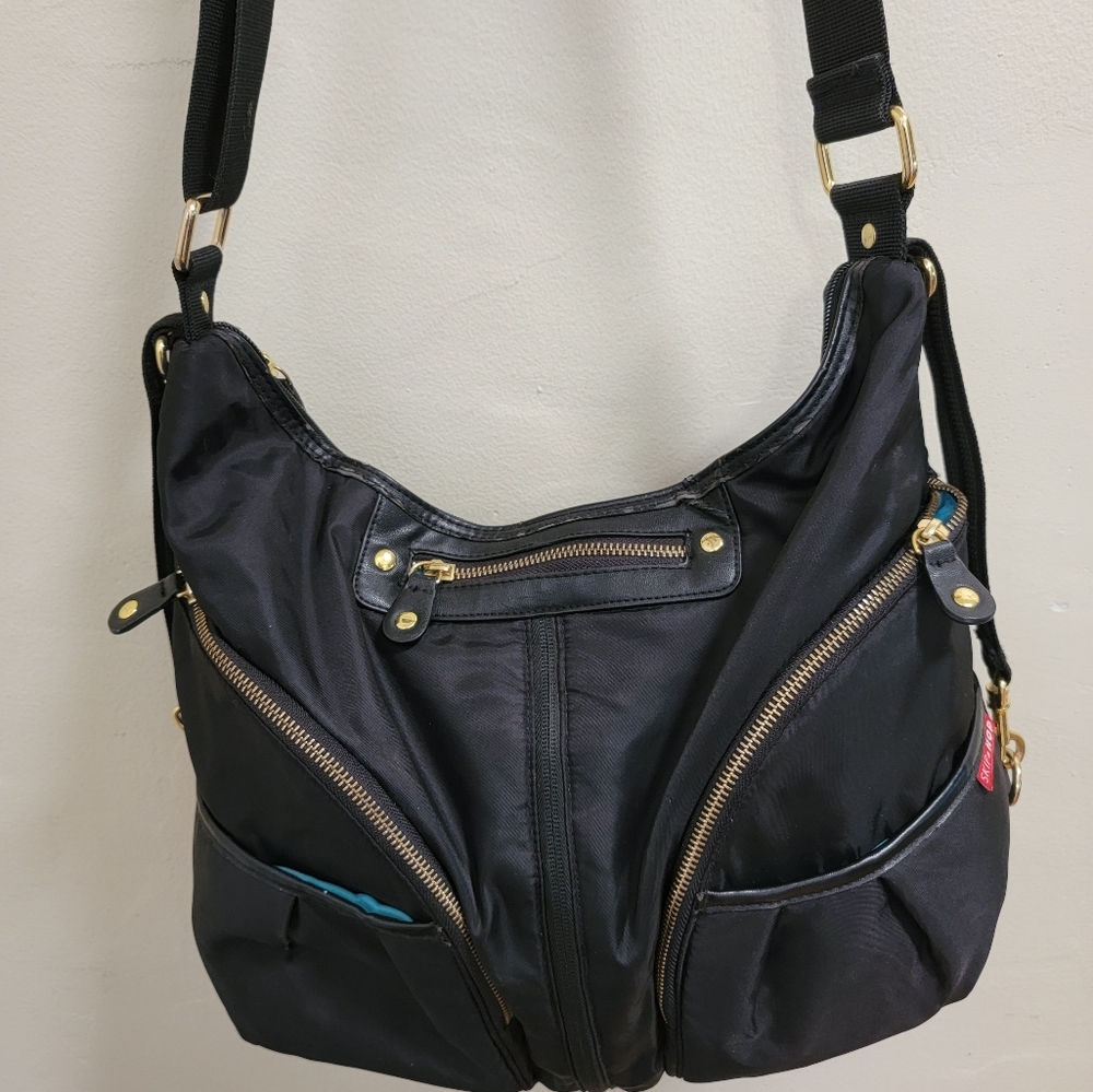 Skip Hop Black Nylon Bag
